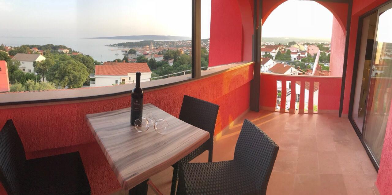 Apartmani Zuzic Krk Town Esterno foto